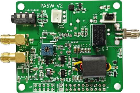 AURSINC Radioberry Preamp Board V2, A Addition to Turn The Radioberry into a Small QRP Radio, HF Power Output 3W-5W for HF Amplification (10W-100W PA), for Raspberry pi 4,4b in Saudi Arabia