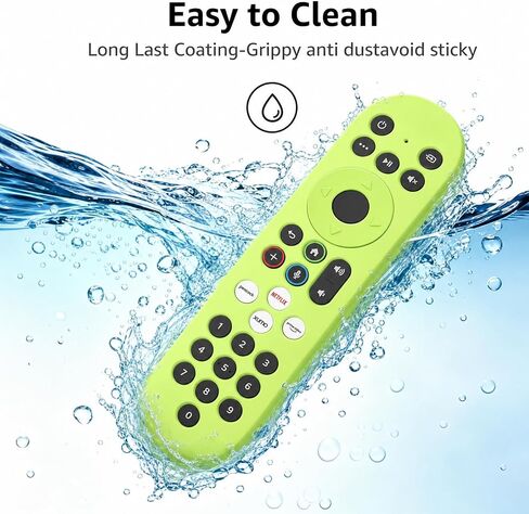 [2 Pack] Climberer Remote Case for Xumo Stream Box PR3 | Compatible with Spectrum/Xfinity, Element, Westinghouse, Sharp, Pioneer Xumo TV Remote, Glow in Dark Green+Blue with Lanyard in Kuwait