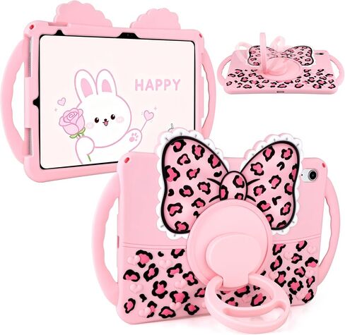 HianDier for iPad A16 Case Kids Girls iPad 10th Generation Case 10.9" Pink in Saudi Arabia