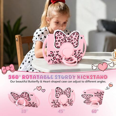 HianDier for iPad A16 Case Kids Girls iPad 10th Generation Case 10.9" Pink in Saudi Arabia