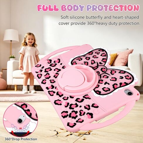 HianDier for iPad A16 Case Kids Girls iPad 10th Generation Case 10.9" Pink in Saudi Arabia
