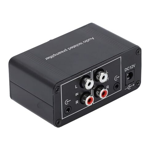 Dual Channel Insulation Amplifier with 20dB Amplifier for Home Audio System, Portable Aluminum Alloy Design in Kuwait