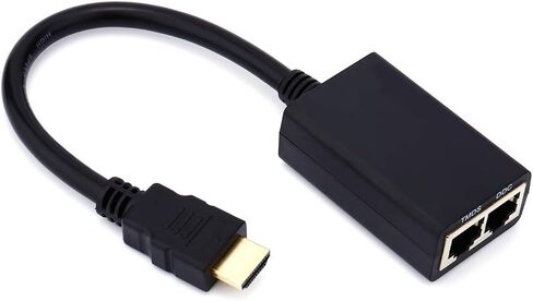 CAT6 Balun Extender Repeater Up to 100 Feet Transmission Distance for Office Use in Saudi Arabia