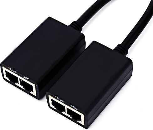CAT6 Balun Extender Repeater Up to 100 Feet Transmission Distance for Office Use in Saudi Arabia
