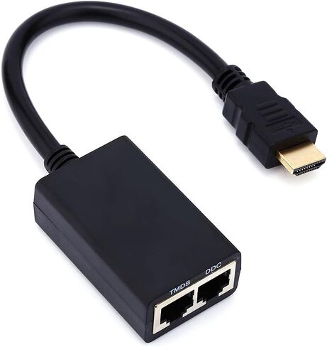 CAT6 Balun Extender Repeater Up to 100 Feet Transmission Distance for Office Use in Saudi Arabia