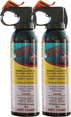 Counter Assault Inert Training Canister, Practice Bear Spray, 8.1oz in Saudi Arabia