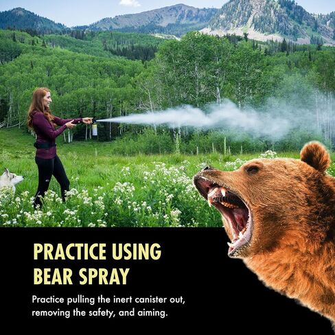 Counter Assault Inert Training Canister, Practice Bear Spray, 8.1oz in Saudi Arabia