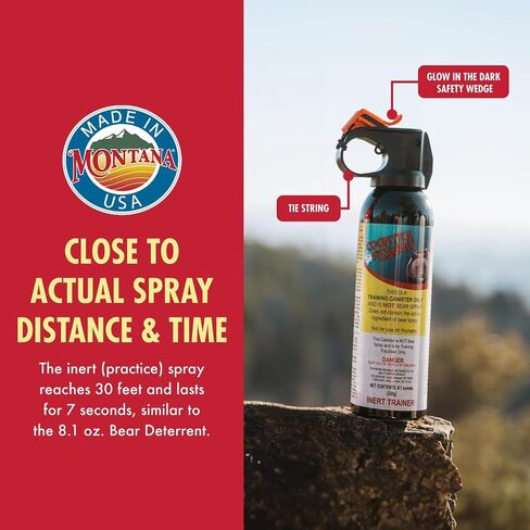 Counter Assault Inert Training Canister, Practice Bear Spray, 8.1oz in Saudi Arabia
