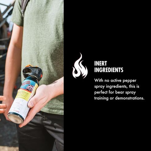 Counter Assault Inert Training Canister, Practice Bear Spray, 8.1oz in Saudi Arabia