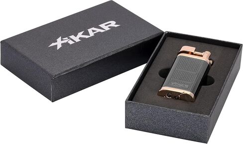 XIKAR® Pipeline Soft Flame Lighter Black & Rose in Saudi Arabia