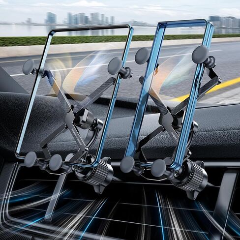Z Fold 8 Car Mount Accessories, Gravity Linkage, Long Arm Vent Clip in Saudi Arabia