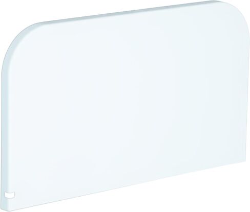 White Switch 2 Dock Cover Compatible with Nintendo Switch 2 Dock Station (2025), Hard Plastic Anti-Scratch Faceplate Replacement Shell, Dust Guard and Dock Case Accessories, 1 Pack in Kuwait