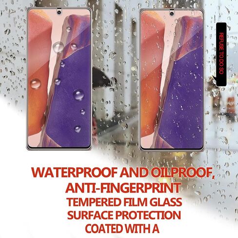 Screen Protector For Samsung Galaxy Note 20 5G Tempered Glass Film 2-Pack with Camera Lens Protector 2-Pack in Kuwait
