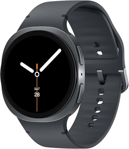 Samsung Galaxy Ai Watch 8 Latin American Version Sm-L320 (40mm) Bluetooth Wellness Tips Heart Rate Sleep to Workout Fitness Tracker (Dark Gray SM-L320NDAALTA) in Kuwait