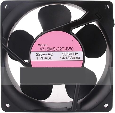 4715MS-22T-B50 AC220V 14/13w 12038 Cooling Fan 120X120X38MM in Saudi Arabia