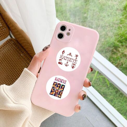 Katseye Stickers Roll 500Pcs - Kpop Girl Group 8 Design 1.5inche 2026 Vinyl Self-Adhesive Label Decals - Easy Stick Removeable for Fans Party Scarpbook Window Tumblers Teens in Kuwait
