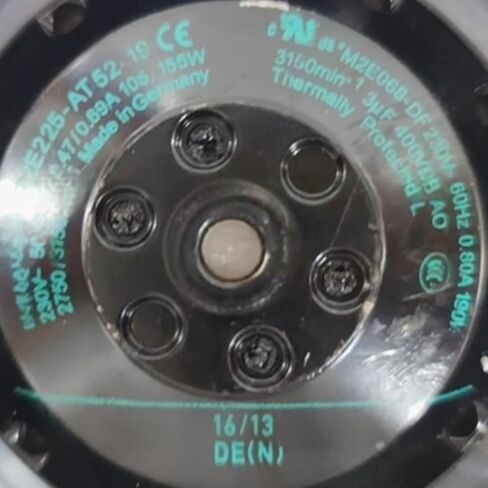 R2E225-AT52-19 230V 0.47/0.80A 105/190W 2750/2150RPM Cooling Fan 225mm in Kuwait