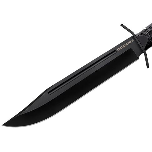 Cold Steel Leatherneck Bowie 10.5" German D2 Razor-Sharp Blade 4.75" Kray-Ex Durable Handle Tactical Outdoor Fixed Blade Knife w/Secure-Ex Sheath in Kuwait