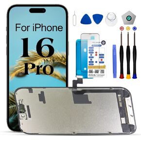 for iPhone 12/12 Pro Screen Replacement 6.1 inch,LCD Display Touch Screen Digitizer Assembly with Repair Tools Set, Compatible with A2403, A2172, A2402, A2404，A2407, A2341, A2406, A2408 in Saudi Arabia
