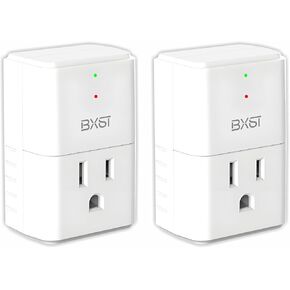 BXST 918J Single Outlet Surge Protector for Home Appliance Small Multi Function Plug with Surge Protection Wall Mount Power Suppressor for Refrigerator, TV, PC, Xbox, PS5, 120V, 1800W, 1 Pack in Saudi Arabia