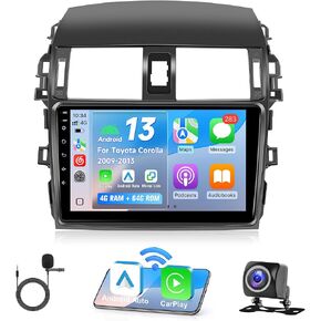 ستيريو سيارة Leadfan Double Din Linux لسيارة Toyota Corolla 2009-2013 (بدون J.B.L) in Kuwait