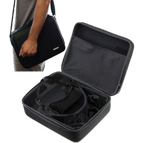 Navitech Black Heavy Duty Rugged Hard VR Case/Cover with Shoulder Strap Compatible With Pico Goblin 2 + Controller Virtual Reality Headset [video game] in Kuwait