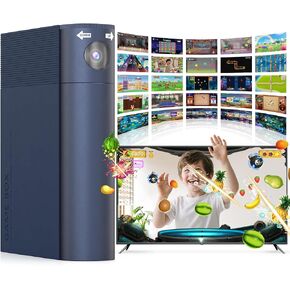 MetFut AR Motion Gaming Console for Kids with Adjustable Camera -Navy Blue in Saudi Arabia