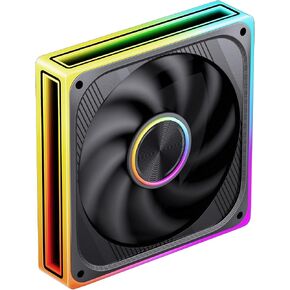 JONSBO ZE360BR (Reverse) PC Fan,Single Frame 3x120mm ARGB,28MM Thick,Black in Saudi Arabia