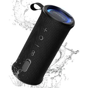 Oraolo Portable Bluetooth Speaker, Wireless Speakers with 24W Loud Stereo Sound, Bluetooth 6.0, RGB Lights, IPX6 Waterproof, Ture Wireless Pairing, 15H Playtime, Speaker for Home Beach Party in Saudi Arabia