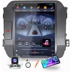 for Kia Sportage 2011-2016 2G+64G Tesla Style Car CarPlay Android Auto Navigation Stereo GPS Radio Reverse Camera 9.7" IPS Touchscreen Headunit Tablet Media Player, if Applicable Quad Core in Kuwait