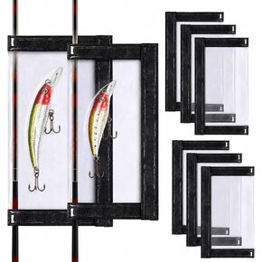 Ziopetru Thick Clear Fishing Lure Wraps with Hook & Loop Closure in Kuwait