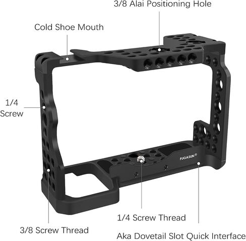 A7ii A7Riii A7iii cage for Sony A9 A7M3 A7III A73 A7RIII A7R3 A7II Camera in Kuwait
