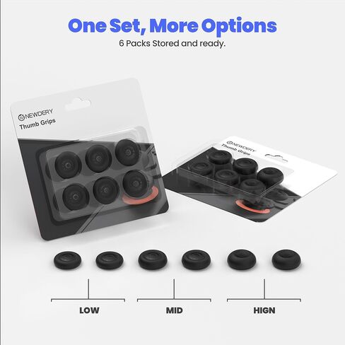 Thumb Grips Caps for Nintendo Switch 2/Pro 1/2 Controller Joystick in Kuwait