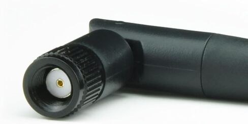 3dBi Tri-Band Adjustable External WiFi Antenna Pair | RP-SMA Mini-Black in Kuwait