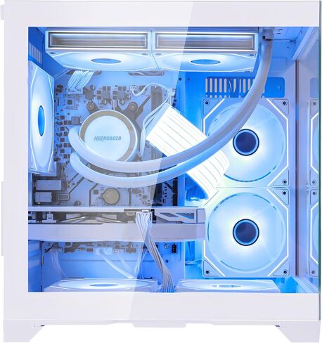 Pink RGB Prebuilt Gaming Desktop PC, AMD Ryzen 7 5700X 3.4GHz, GeForce RTX 5060 8GB, 32GB DDR4 RAM, 1TB PCIe SSD, ARGB Software, 240mm AIO, ARGB Software, Windows 11 Gaming Tower Computer in Saudi Arabia