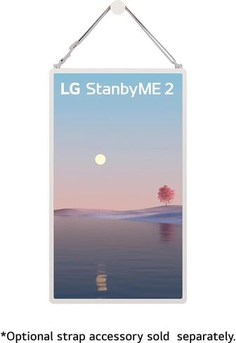 LG StanbyME 2 27" Portable Smart Touch Screen with 4hr Battery (27LX6TYGA) Bundle with Elite Suite 18, 2X HDMI Cable and Deco Gear CPS Exclusive 26 Month Protection Pack (BEACH-CPS-26M1000) in Saudi Arabia