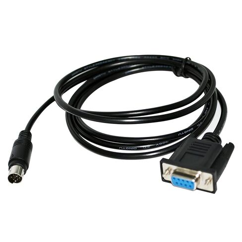 D-SUB 9 PIN DB9 Female to MINI DIN 8P MD8 Male Adapter RS232 Serial Data Transfer Cable(3metres) in Saudi Arabia