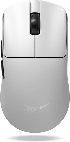 ATK Blazing Sky F1 Wireless Gaming Mouse, 8k Hz Polling Rate, Ultra-Light 35–50g, Dual-Mode (2.4G/USB-C), Ice-Feeling Coating, Leviatan Co-Branded Edition (F1 Pro Max, White) in Kuwait