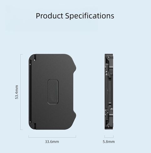 Screen Sun Hood for Insta360 Luna Ultra Camera,Lightweight Aluminum Alloy Anti-Glare Clear View Camera Screen Protective Shade Accessory for Insta360 Luna Ultra Camera in Saudi Arabia