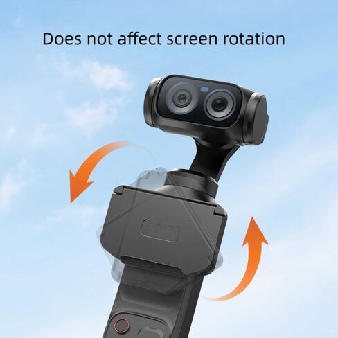 Screen Sun Hood for Insta360 Luna Ultra Camera,Lightweight Aluminum Alloy Anti-Glare Clear View Camera Screen Protective Shade Accessory for Insta360 Luna Ultra Camera in Saudi Arabia