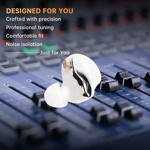 Wired Earbuds USB C Headphones with Mic, Hi-Res HiFi IEM Earphones in Saudi Arabia