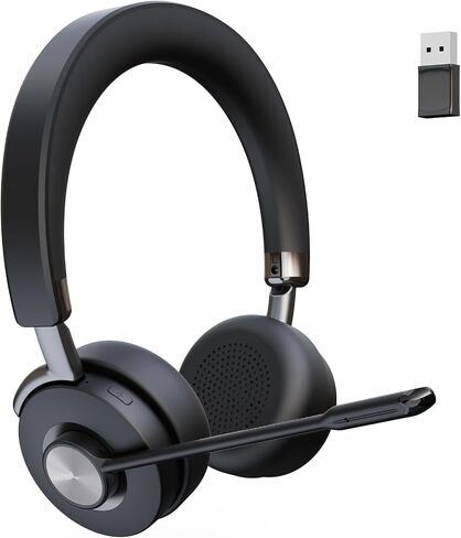 Active Noise Cancelling Headset, Wireless Hybrid ANC Headset, Bluetooth 5.2 in Saudi Arabia