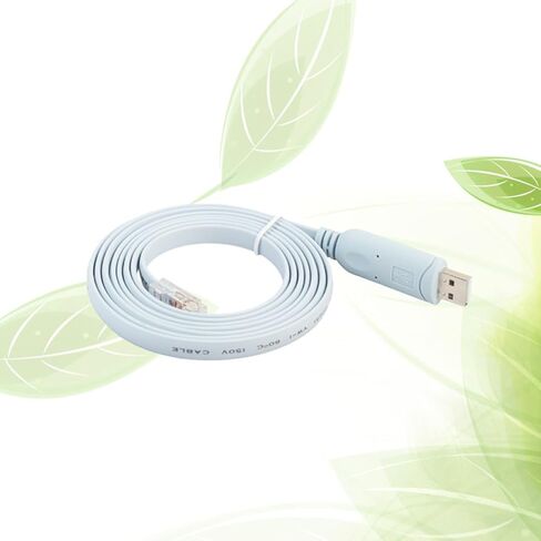 1.8m USB to Rj45 Serial Console Cable for Router Debugging in Saudi Arabia