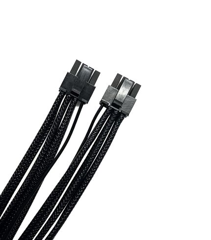 Premium 600W 2X 8-Pin to PCIe 12V-2x6 Type 5 PSU Power Cable for Corsair in Kuwait