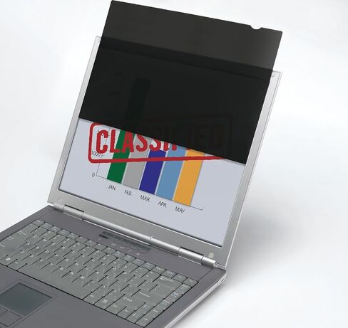 AbilityOne - 7045-01-570-8907 - SKILCRAFT® Privacy Shield® Privacy Filter, Made with 3M™ Materials - 19" Widescreen, 19" D, 16-3/16" W, 10-1/8" H in Saudi Arabia