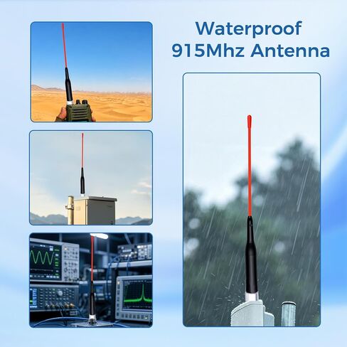 10dBi Gain 915MHz Antenna 40cm Waterproof N Male with Soft Whip in Saudi Arabia