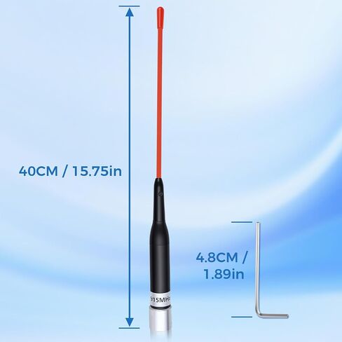 10dBi Gain 915MHz Antenna 40cm Waterproof N Male with Soft Whip in Saudi Arabia