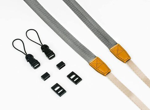 MINI GAGA Universal Adjustable Slim Shoulder Sling Neck Strap for All Camera DSLR SLR (Light Grey) in Kuwait