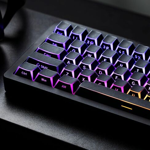 Womier Shine Through Keycaps, PBT Keycaps 60 65 75 100 Percent in Saudi Arabia