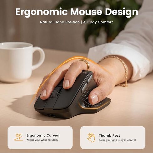SABLUTE Ergonomic Keyboard and Mouse Combo, Split Design, Ergonomic Mouse in Kuwait